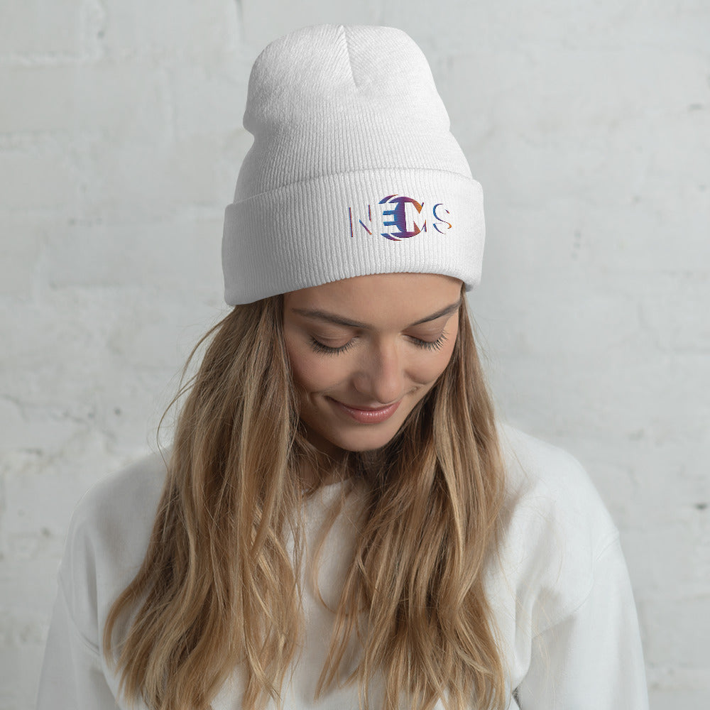 Design Your Own Cuffed Beanie - Multi Color Embroider