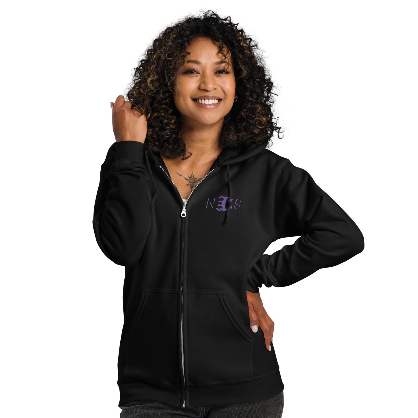 Design Your Own Unisex heavy blend zip hoodie - Embroider