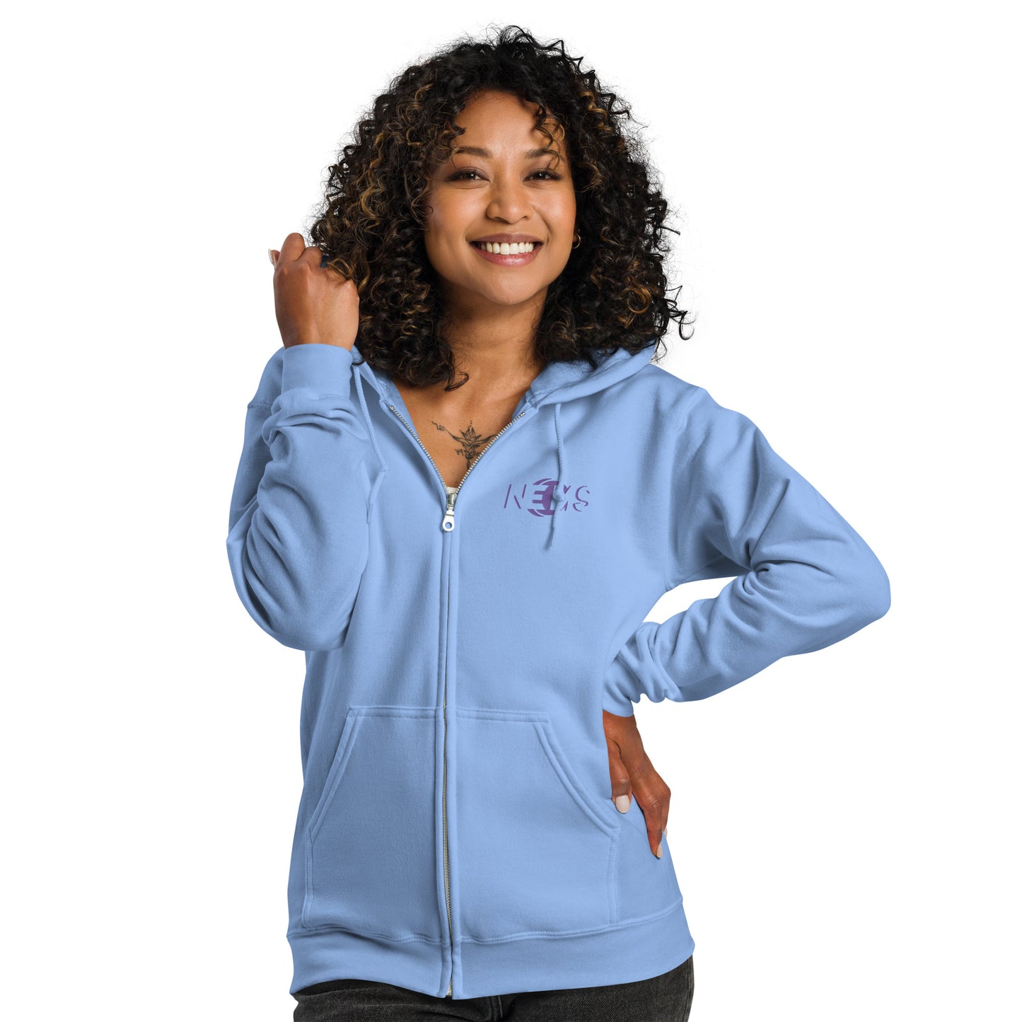 Design Your Own Unisex heavy blend zip hoodie - Embroider