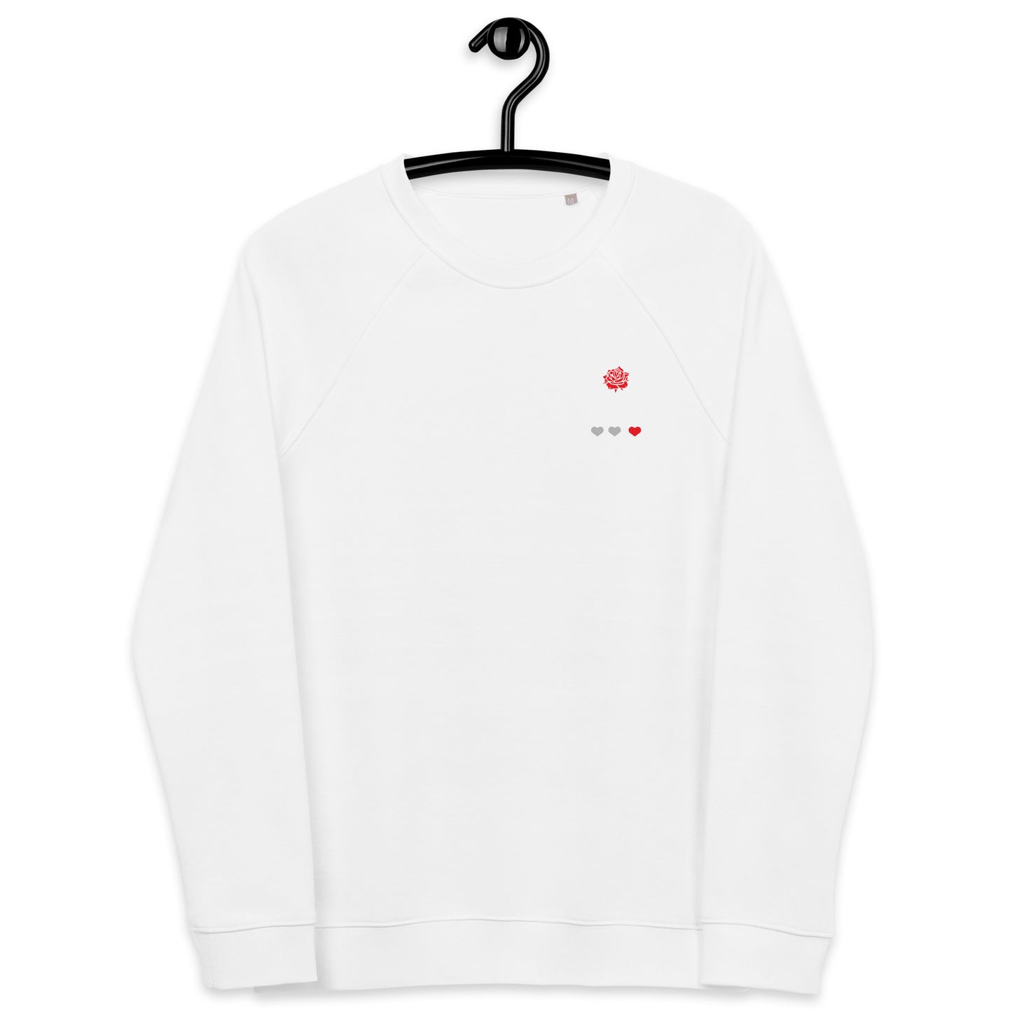 Unisex organic raglan sweatshirt - England Rugby 2023