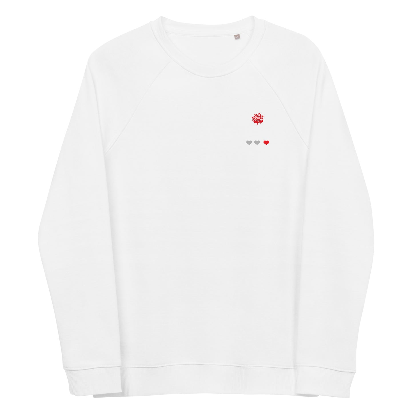 Unisex organic raglan sweatshirt - England Rugby 2023