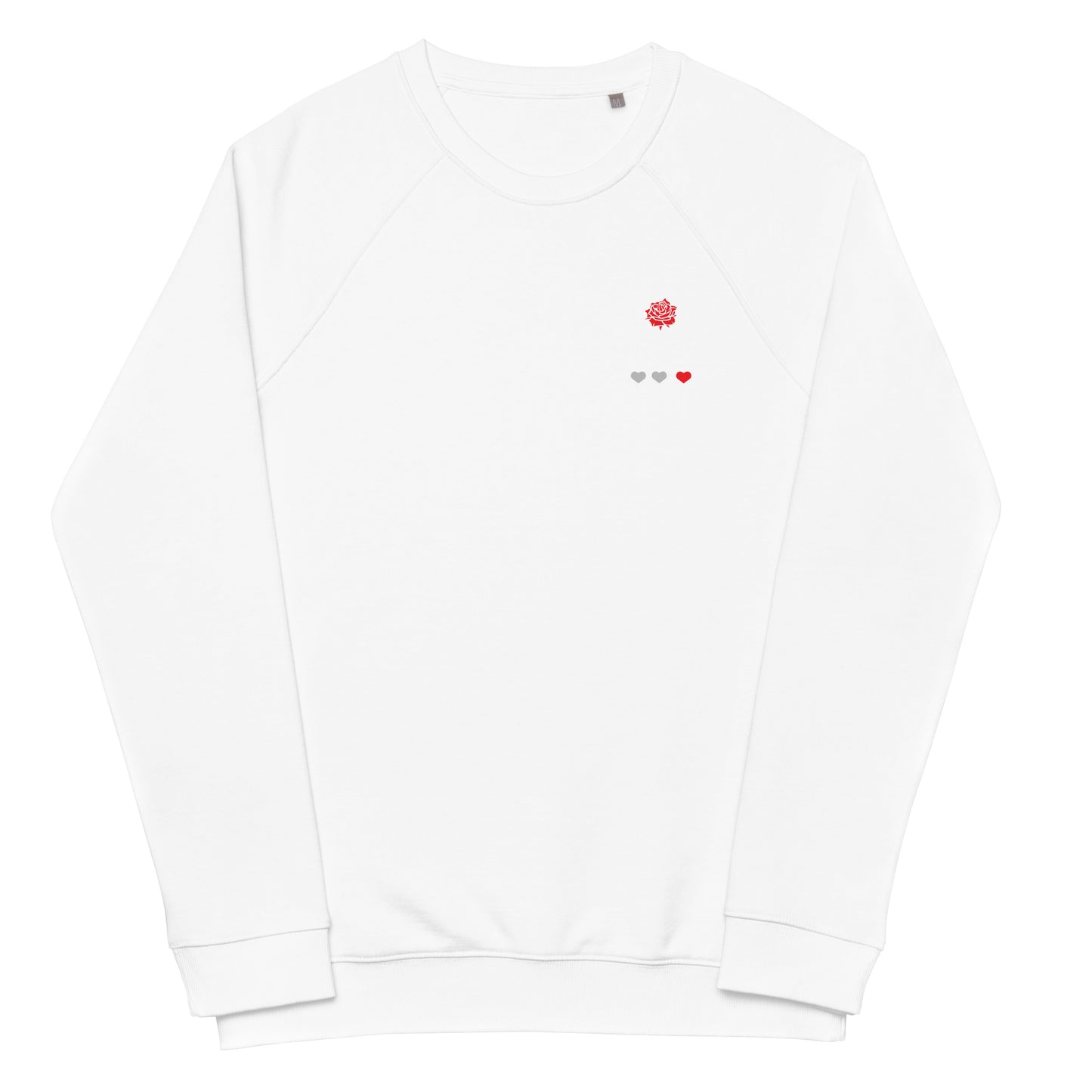 Unisex organic raglan sweatshirt - England Rugby 2023